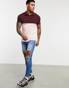 Polo de empalme de ropa de alta calidad, camiseta ajustada transpirable, camisetas suaves personalizadas - Product Image 2