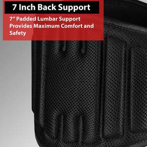 Ceinture de musculation en néoprène de haute qualité, ceinture de soutien lombaire en néoprène robuste personnalisée pour la musculation - Product Image 3