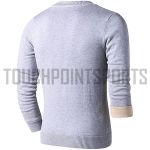 Oem-suéteres de punto a rayas para hombre, jersey de diseñador de Color sólido a la moda, 2022 - Product Image 2