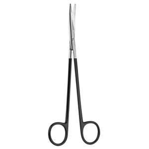 Tijeras de marca delicadas Metz dentadas, supercorte, 9 pulgadas (23cm), curvas, quirúrgicas - Product Image 2