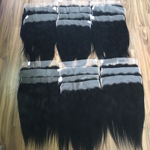 Mèches lisses en os avec dentelle frontale Hd, dimensions de 13x4, expédié à nailja nigéria, lot de 10, 6 octobre 2021 - Product Image 3