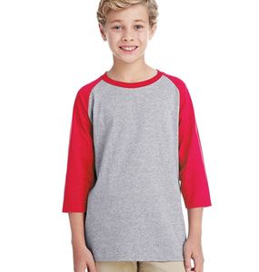 Casual Raglan <b>Baseball</b> T Shirt Men 3/4 Sleeve Two Tone Contrast Colors Soft 100% Cotton Jersey Unisex <b>Baseball</b> <b>Tee</b> Athletic Styl - Product Image 6