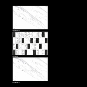 Carreaux muraux en porcelaine céramique spéciale décoration pour hôtel 30x45cm - Product Image 3