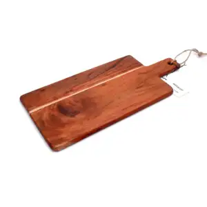 Acacia Wooden Cutting Board With Handle Natural Wooden Serving Board Dessert Appetizer Platter Acacia Wood Chopping Board