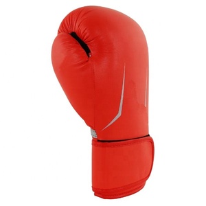 Boxing Miiten Leather Pro MMA Training Sparring Mouth Guard <b>PS</b>-GLV-<b>3</b> Kick Boxing Black - Product Image 2