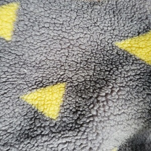 ประเภทผลิตภัณฑ์การออกแบบเกี๊ยวผ้าแจ็คการ์ด Sherpa 16958ขน faux ขนาด60นิ้วทำจากอะคริลิค - Product Image 2