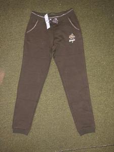 Pantalon décontracté haut de gamme pour filles, 100 % coton, longueur cheville, coupe droite, écologique, pour sport et yoga, lot de stock du Bangladesh, toutes tailles - Product Image 4