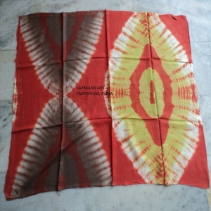 Designer Viscose Tie Dye Multi Coloured <b>Scarves</b>/Stoles With Fringes Wholesale Supplier From India - Product Image 2