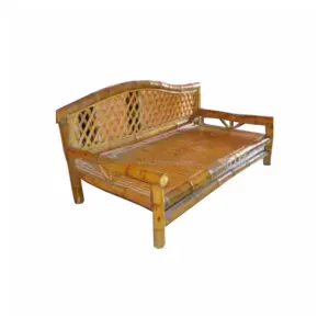 Bamboo Bench 3 Seaters, Benches Living Room Home Furniture Bench Chair, Bamboo Furniture Benches