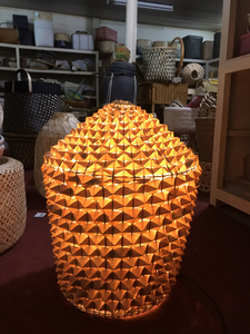 โคมไฟหวายไม้ไผ่ตกแต่งแบบดั้งเดิม - Product Image 2