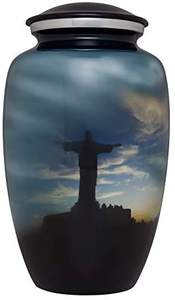 Urna de aluminio de estilo americano de Brassworld India Suministros funerarios Premium - Product Image 6