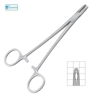 Adson ที่ใส่เข็มแบบแมนนวลขนาด7นิ้วทำจากสเตนเลสสตีลพื้นฐานเครื่องมือผ่าตัด - Product Image 1