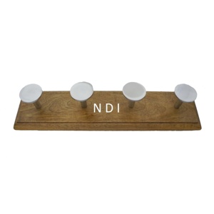 Sustainable Quality Shiny Polished Finishing Decorative Wall <b>Hook</b> Unique Style Wall Mounted Hanging Metal <b>Hook</b> - Product Image 4
