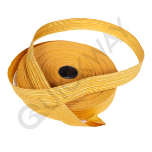 Encaje trenzado de Mylar de oro ceremonial de alta calidad | Trenza de vestimenta ceremonial Color oro sólido personalizado 2024 - Product Image 3