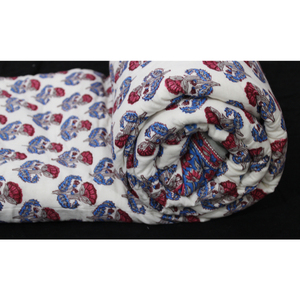 Ndian FT OFT ottevereversible uuilt and y Lock int RINT aipur Jai Ajai uilt ececor lanket lorloral hrow ottotton OFT omforter - Product Image 6