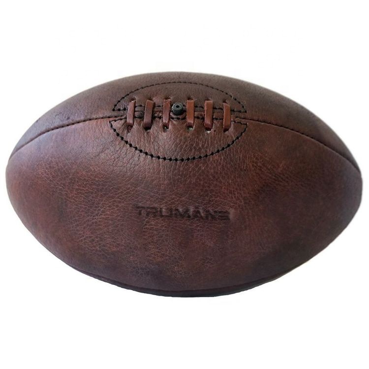 ヴィンテージ本革手作りサッカーオールドスタイル手作りサッカーボール