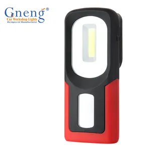 Zhongshan Factory Portable Waterproof Magnetic Base Inspection Cob Led Working Lights Hight Lumen Camping Light