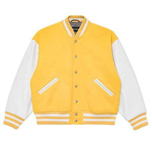 Veste bombardier élégante de haute qualité personnalisée de luxe saison d'hiver hommes broderie Varsity Basketball Bomber Varsity Jacket - Product Image 6