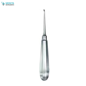 MOD-Curette de hueso de acero inoxidable, 16,5 cm - Product Image 6