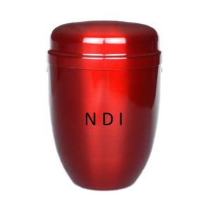 Urnas de cremación con acabado de esmalte rojo brillante y urna de recuerdo Urnas de cremación para cenizas de adultos humanos para la mejor calidad - Product Image 1