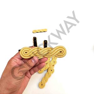 Gold Corded Shoulder Boards Supplier Wholesale Customized Bullion Wire Gold Shoulder Board - Product Image 3