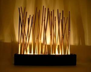 Lámparas de Mesa de Madera Art Deco Modernas con Color y Tamaño Personalizables para Decoración del Hogar y Hoteles - Product Image 4