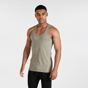 2024 New Hot Selling Cheap Price Custom Multicolor Fabric Jersey Summer Men <b>Workout</b> <b>Tank</b> <b>Tops</b> Stringer - Product Image 2