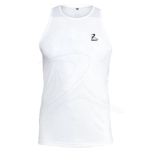 Camiseta Deportiva Negra de Alta Calidad para Hombre, Secado Rápido, Informal, Transpirable, Ecológica, de Poliéster Tejido, para Correr - Product Image 3