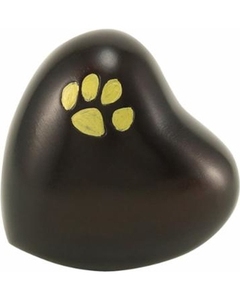Meilleure vente de petite urne funéraire en forme de cœur métallique de haute qualité pour cendres humaines/fournitures funéraires - Product Image 4