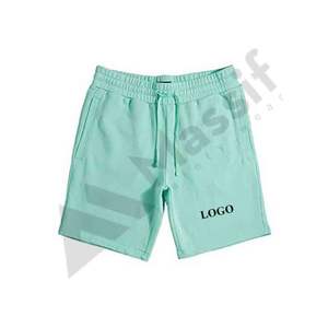 Short de gymnastique unisexe de haute qualité XXS jogging à cordon personnalisé short de course en maille short de sport décontracté taille élastique coton vintage - Product Image 3