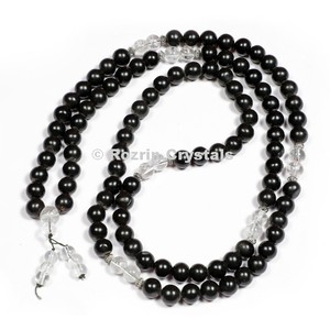 Black with Crystals Jap Mala - Product Image 1