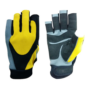 Gants de voile en cuir sur mesure avec logos et combinaisons de couleurs personnalisés - Product Image 2