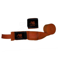 Bandages de boxe en néoprène de haute qualité, unisexes, personnalisables avec logo sur mesure pour la protection des poignets et des poings lors de l'entraînement.