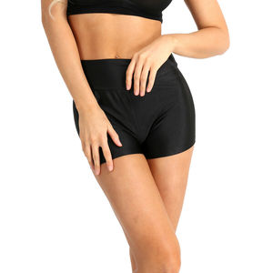 Pantalones cortos de compresión con capa base para mujer, shorts transpirables de secado rápido, fabricante directo de fábrica, precio al por mayor - Product Image 5