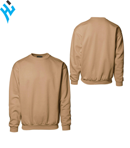 New Latest Wholesale OEM Men's <b>Plain</b> Soft Cotton Custom Logo Printing Unisex Men's <b>Sweatshirts</b> - Product Image 3