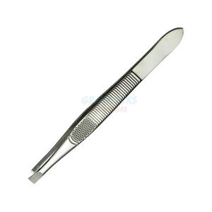 Pince à sourcils en acier inoxydable Instruments de beauté Pince à sourcils de la meilleure qualité en gros - Product Image 6