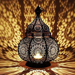 Vintage Decor <b>Lamp</b>, Moroccan <b>Lantern</b> - Product Image 1