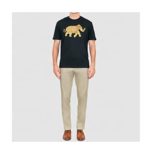 T-shirt en coton imprimé d'éléphant pour hommes, personnalisé, nouveau Design, vente en gros, - Product Image 4