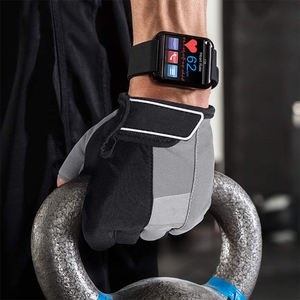 Gants de gymnastique en cuir Spandex de haute qualité Poignets Gants d'entraînement de sport respirants Haltérophilie Fitness Training - Product Image 6