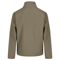 Couleur unie à manches longues impression vierge personnalisé respirant de haute qualité coupe-vent softshell randonnée en plein air veste softshell