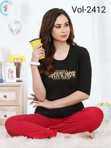 ชุดนอนผู้หญิงใหม่2023,เซ็ตชุดนอนผู้หญิงชุดเสื้อกางเกงนอนแม่ชุดนอนผู้หญิงฤดูใบไม้ผลิชุดใส่อยู่บ้าน - Product Image 2