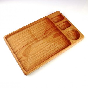 Bandeja de Servir de Madera Ecológica Hecha a Mano con Diseño Moderno y Lujoso, Forma Rectangular para Mesa de Comedor, Uso en el Hogar y Restaurantes - Product Image 2