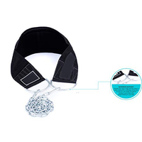 Ceinture en néoprène pour haltérophilie Gym Squat avec sangle en nylon Support de chaîne en cuir Produit de sécurité de fitness de qualité Logo personnalisé