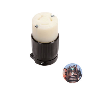 คุณภาพผลิตภัณฑ์ NEMA 15A 250โวลต์พื้นดินล็อคเชื่อมต่อสำหรับบันทึกเวลา - Product Image 5