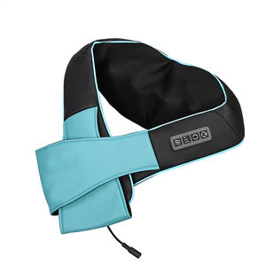 Eléctrico Shiatsu amasar cuello hombro cuerpo masajeador cinturón con el calor de la Oficina <span class=keywords><strong>para</strong></span> el hogar Coche - Product Image 4