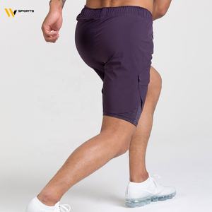 Bermudas de Jersey de algodón de alta calidad para hombre, transpirables, de secado rápido, respetuosos con el medio ambiente, para entrenamiento, gimnasio, logotipo personalizado, informal, de talla grande - Product Image 2