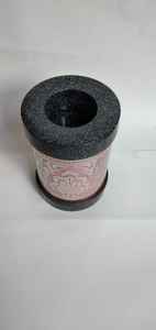 Urna Funeraria Metálica Estilo Americano con Adornos Florales Rojos, Brassworld India - Product Image 3