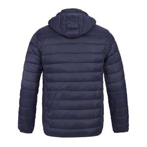 Veste coupe-vent matelassée personnalisée grande taille, fermeture éclair, imperméable, respirante, service OEM pour hommes et femmes, saison printemps - Product Image 3