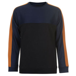 Sweat-shirt en molleton à col rond, coupe longue et ample, à carreaux personnalisés, pour homme, avec poches, idéal pour l'hiver - Product Image 1