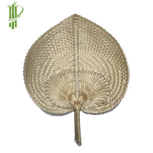 Abanico de bambú trenzado, colorido, hecho a mano, precio de fábrica - Product Image 4